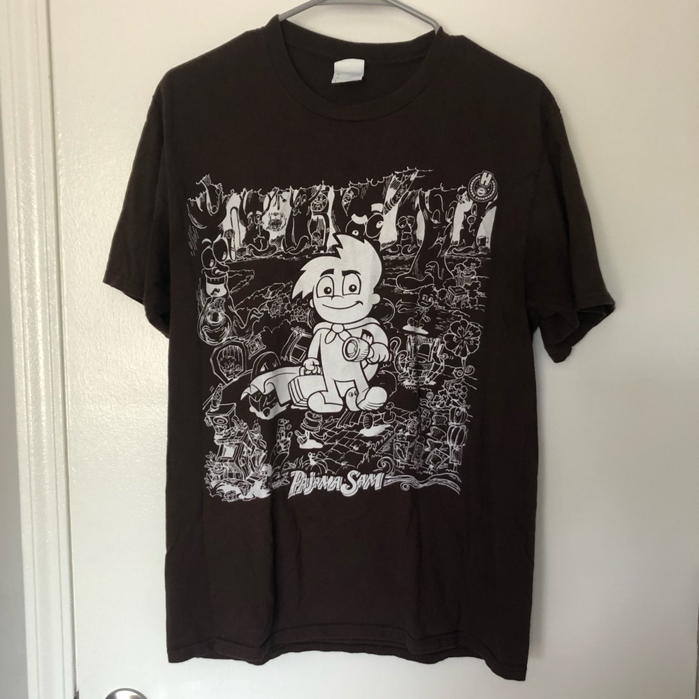 Pajama Sam graphic short sleeve tee